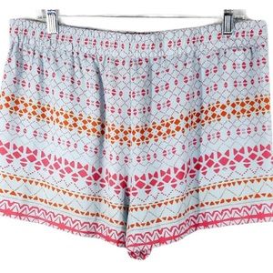 BCBG Maxazria Geometric Print Shorts